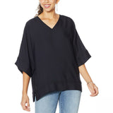 NWT DG2 By Diane Gilman Womens.Dolman Sleeve Shirt Blouse Top. 727411 XL