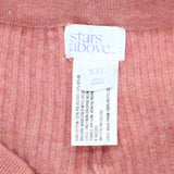 Stars Above Women's Ribbed Sweater Cropped Lounge Pants