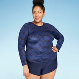 All In Motion Women's Plus Size Paddle Board Swim Shorts