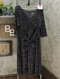 Isabel Maternity by Ingrid & Isabel 3/4 Sleeve Cozy Tie Front Dress