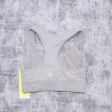 All In Motion Women's Medium Support 2-Tone Seamless Racerback Bra