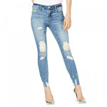 Kendall + Kylie The Ultra Babe Perfect Ripped Mid-Rise Jeans