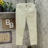 DG2 by Diane Gilman Women's Petite Classic Skinny Jeans Sage Green Petite 8