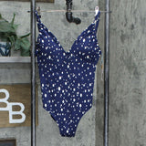 Kona Sol Women's Polka Dot One Piece Swimsuit