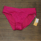 Kona Sol Women's Shirred Hipster Medium Coverage Bikini Bottom AFK74B