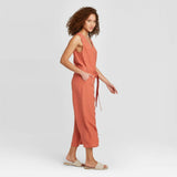 A New Day Women's Sleeveless Linen Jumpsuit With Belt