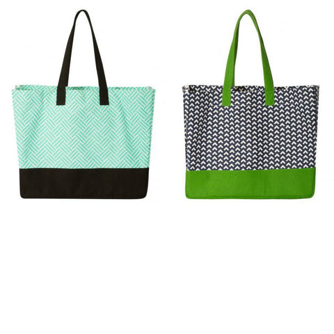 Brookson Bay Full-Pattern Beach Tote Bag. BB400 One Size