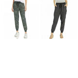 Splendid Women's Knit Trim Woven Boardwalk Jogger Pants