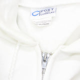 Port & Company Mens Ultimate Full-Zip Hooded Sweatshirt PC90ZH PC90ZH White 4XL