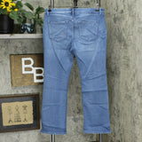 Laurie Felt Women's Petite Hot In Hollywood Silky Denim Baby Bell Pull On Jeans