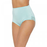 New Rhonda Shear Womens Smooth Pinup Brief With Lace Trim. 650181-1-NEW X-Large