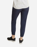 Danskin Women's Woven Jogger Pants With Zipper Pockets