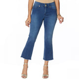 IMAN Women's Petite Global Chic Luxury Resort 360 Slim Crop Jeans