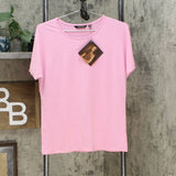 IMAN Women's 2 Pack City Chic Short Sleeve T-Shirts