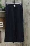 MOTTO Women's Linen Blend Pull On Wide Leg Pants