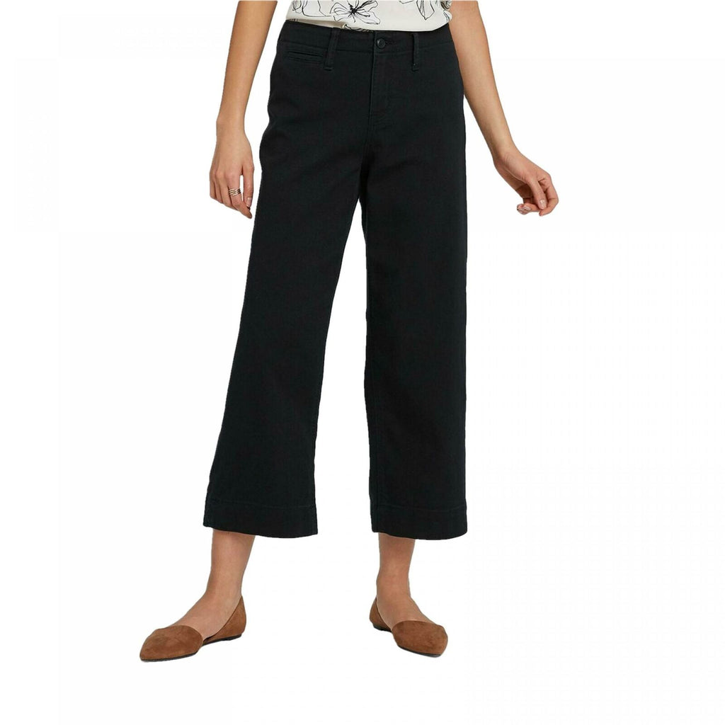 A New Day Women's High Rise Wide Leg Cropped Pants – Biggybargains