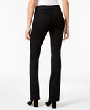 Style & Co Women's Curvy-Fit Bootcut Jeans Black 16 LONG