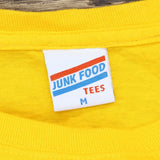 Junk Food Mens Budweiser Flowers Short Sleeve Graphic Tee T-shirt Gold Yellow M