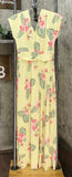 IMAN Women's Boho Chic Maxi Dress With Head Wrap