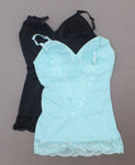 Rhonda Shear 2 Pack Pin Up Camisoles With Lace Trim