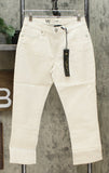DG2 by Diane Gilman Women's Petite Classic Stretch Pinstripe Crop Jeans