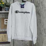 Champion Men's Logo-Print Fleece Pullover Sweatshirt