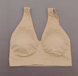 Rhonda Shear Ahh Bra With Removable Pads Nude Large