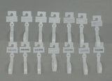 Unbranded LOT OF 12 Plastic "Square" Scarf Hangers For Retail Display