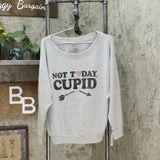 Nite Gear Women's Not Today Cupid Cozy Pajama Top