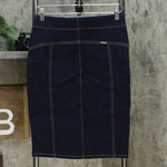 New G By Giuliana Womens Straight Zip-Front Denim Skirt. 693907 6