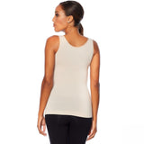 Nearly Nude Women's Plus Size Smoothing Modal Cotton V-Neck Tank Top