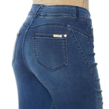 IMAN Women's Plus Size Global Chic Luxury Resort 360 Slimming Crop Jeans