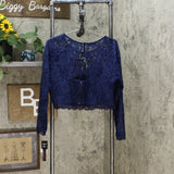 Sequin Hearts Women's Trendy Plus Size Lace Glitter Top