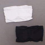 Rhonda Shear 2 Pack Underwire Bandeau Bras Black / White Medium