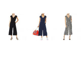G by Giuliana Women's Belted Cropped Knit Jumpsuit