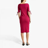 Lauren by Ralph Lauren Women's Brandeis Elbow Sleeve Dress