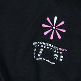 Isaac Mizrahi Live! Essentials Elbow Sleeve Crew Neck Knit Top Black Small