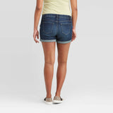Isabel Maternity by Ingrid & Isabel Side Panel Midi Jean Shorts