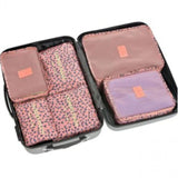 Three Elephants 6-Piece Luggage Organizer Set