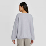 Prologue Women's Drapey V-Neck Pullover Sweater