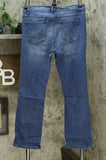 DG2 by Diane Gilman Women's Petite Classic Stretch Boot Cut Jeans Midtone 10P