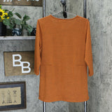 NWT Denim & Co. Women's Essentials Heavenly Jersey Knit Top. A374651 Small