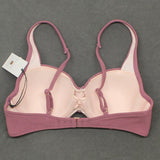 Shade & Shore Women's Lightly Lined Pucker Ribbed Bikini Top