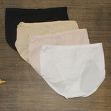 Hanes Premium 4pk Cool & Comfortable Microfiber Hi-Cut With X-Temp Black L