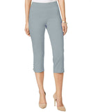 NWT JM Collection Petite Lattice Hem Cropped Pants. 52123LR477 Petite Small