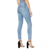 MOTTO Women's Plus Size Stretch Denim Pull On Jeggings