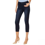 MOTTO Women's Modern Stretch Denim 5-Pocket Cropped Jeans