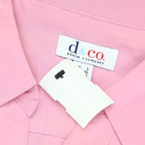 Denim & Co. Women's Roll Tab Sleeve Button Front Soft Utility Tunic Blouse