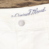 Universal Thread Women's High-Rise Jean Shorts 564088 White 12