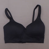 Rhonda Shear Leisure Bra With Back Closure Black Large